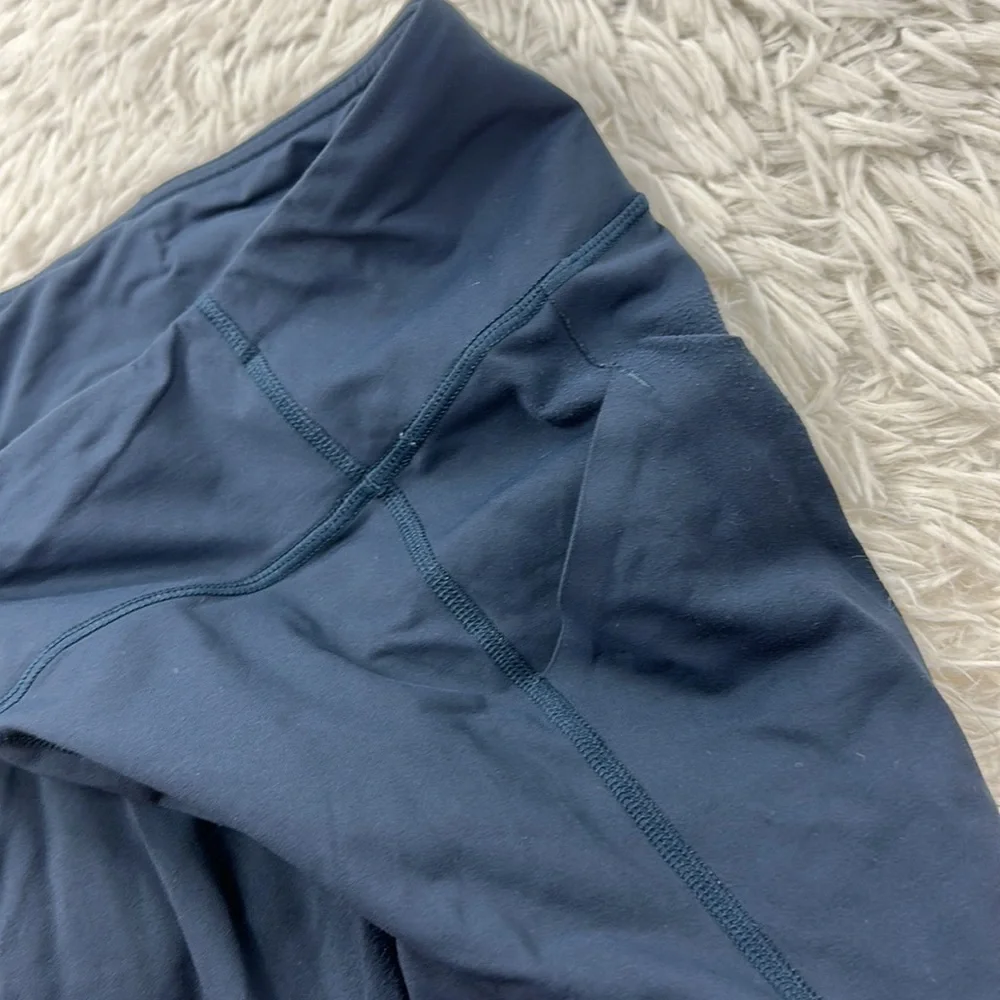 Lululemon Pace Rival Crops True Navy